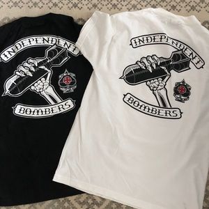 Two (2) Independent trucks - skateboard T-shirt’s!